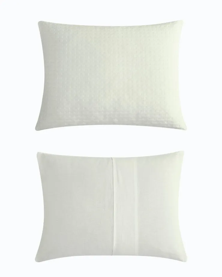 Tommy Bahama Solid Basketweave 3-Piece King Comforter Set- Comforters & Duvets