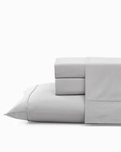 Tommy Bahama Solid 4-Piece King Sheet Set- Sheet Sets & Bedskirts