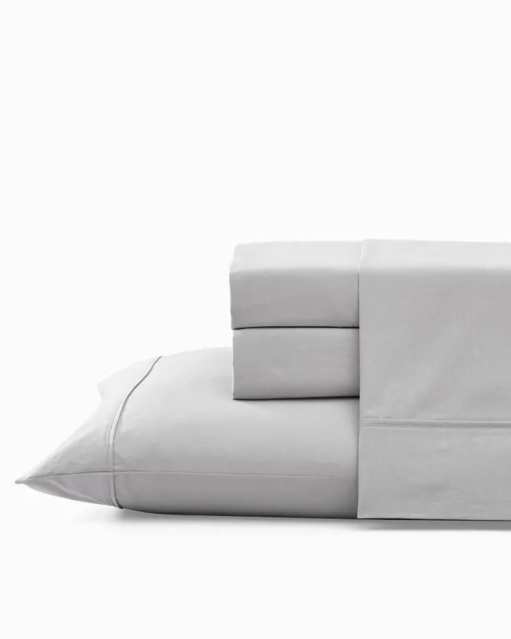 Tommy Bahama Solid 4-Piece Queen Sheet Set- Sheet Sets & Bedskirts