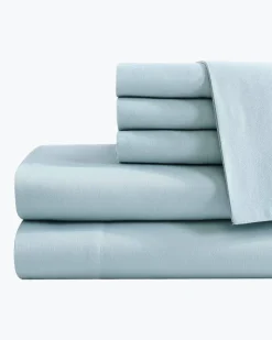 Tommy Bahama Solid Sateen 6-Piece King Sheet Set- Sheet Sets & Bedskirts