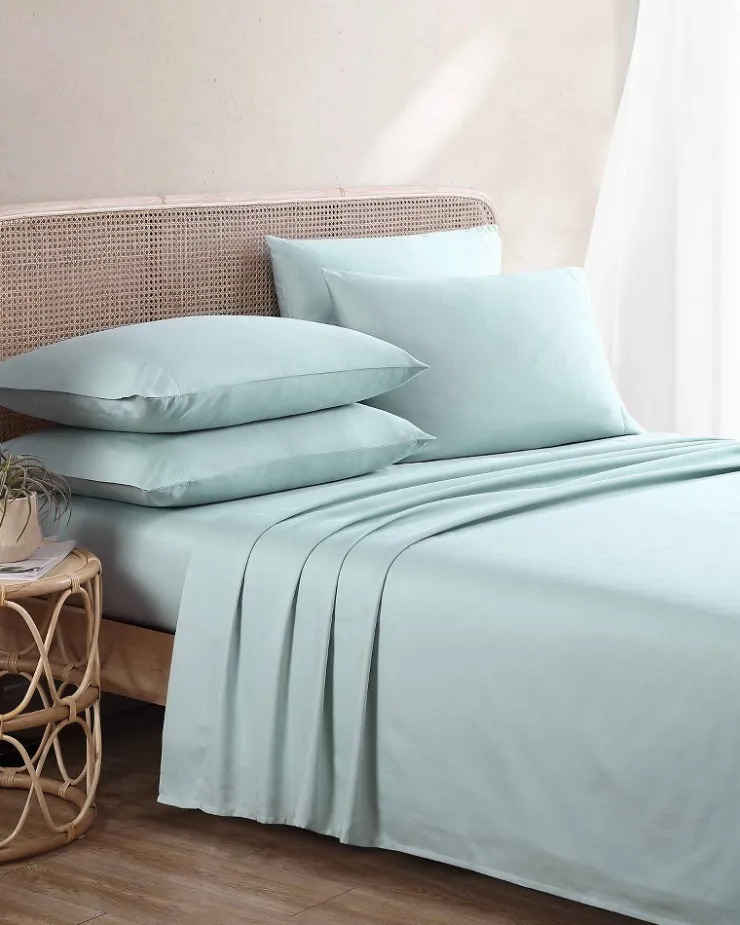 Tommy Bahama Solid Sateen 6-Piece Queen Sheet Set- Sheet Sets & Bedskirts