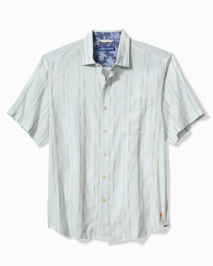 Tommy Bahama Sonora Stripe Linen-Blend Short-Sleeve Shirt- Shirts
