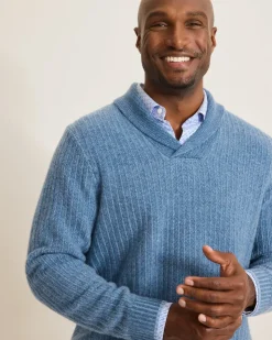 Tommy Bahama Soundscape Cashmere Sweater- Sweaters