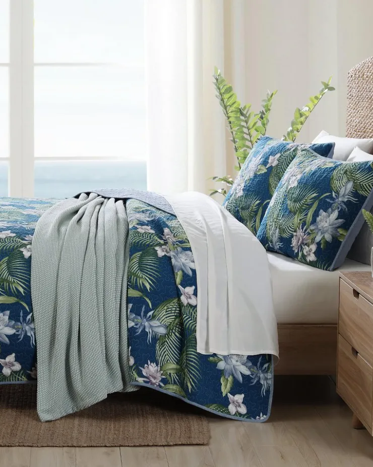 Tommy Bahama Southern Breeze 3-Piece King Quilt Set- Quilts & Blankets