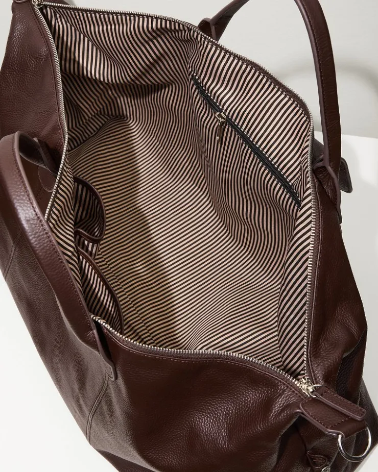 Tommy Bahama Stanford Leather Duffel Bag- Luggage & Travel|Luggage & Travel