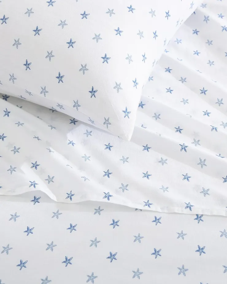 Tommy Bahama Starfish Treasure 4-Piece King Sheet Set- Sheet Sets & Bedskirts