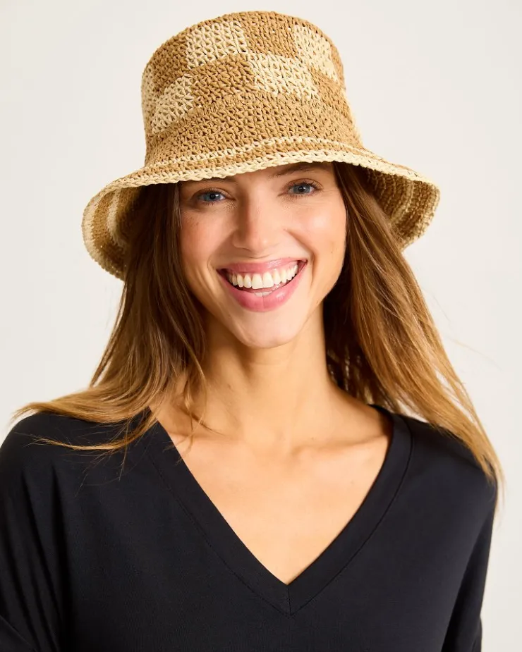 Tommy Bahama Suffolk Packable Bucket Hat-Women Hats & Caps