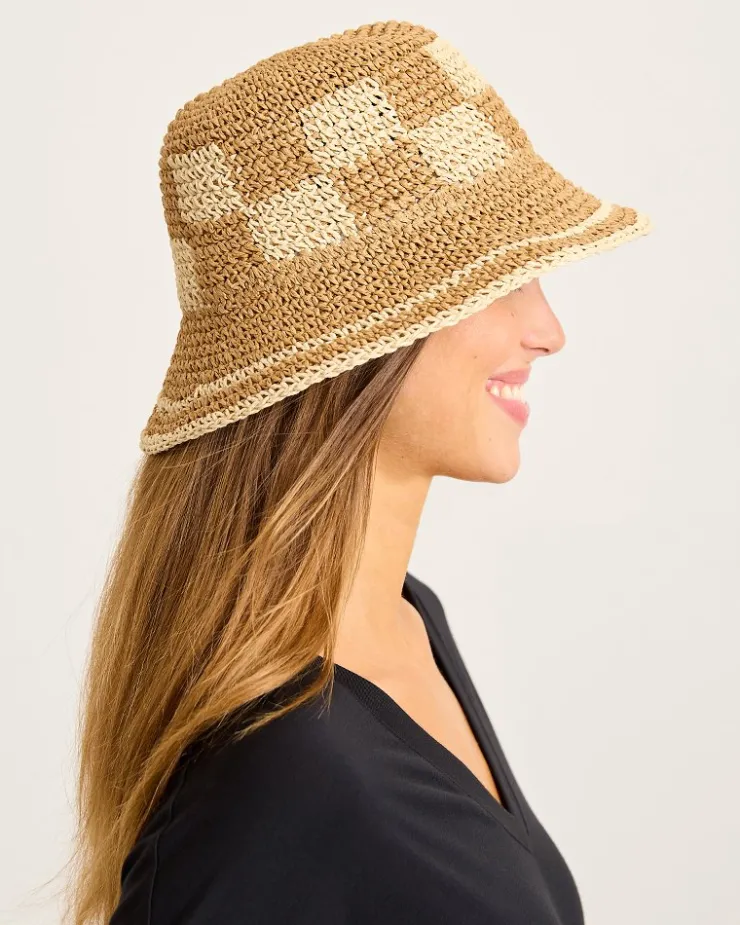 Tommy Bahama Suffolk Packable Bucket Hat-Women Hats & Caps