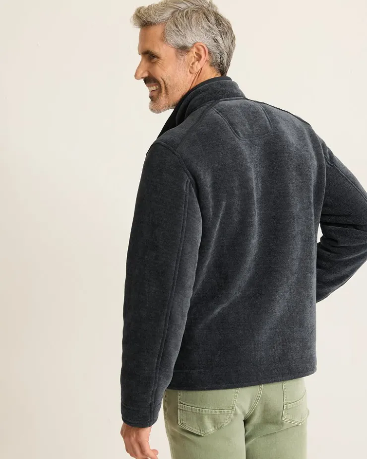 Tommy Bahama Sumner Fleece Shirt Jacket- Jackets & Outerwear