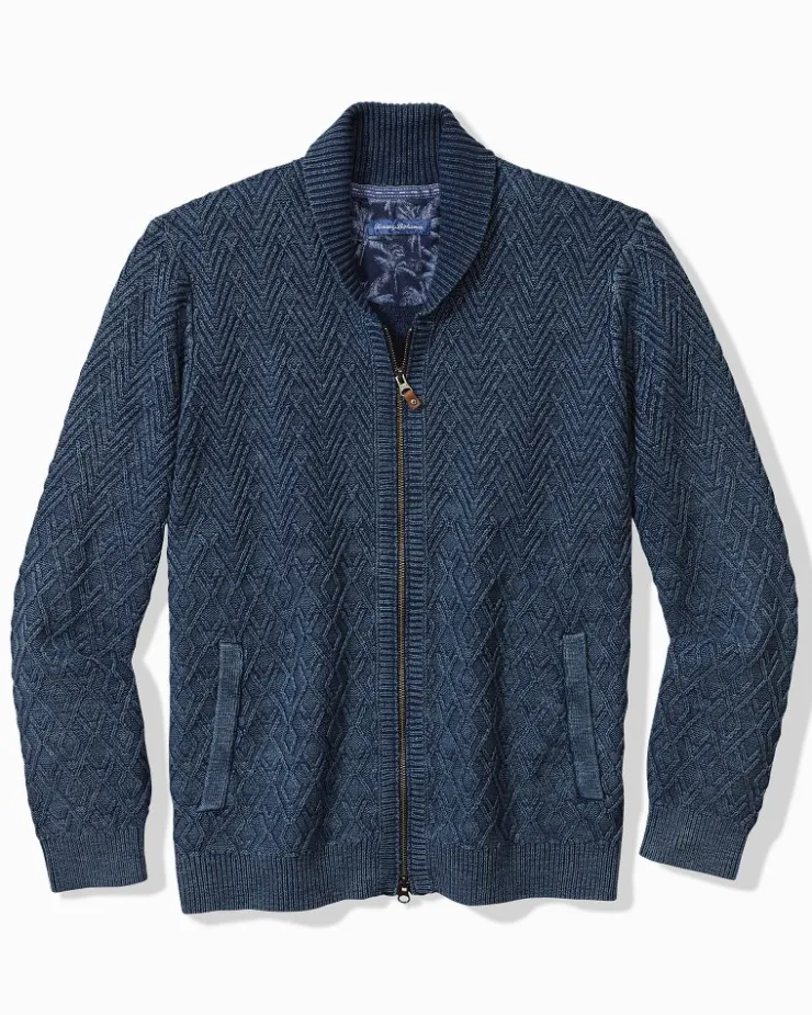 Tommy Bahama Sunbreak Full-Zip Sweater- Sweaters