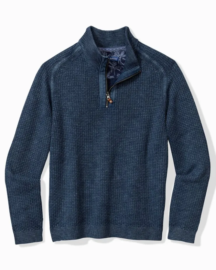 Tommy Bahama Sunbreak Half-Zip Sweater- Sweaters