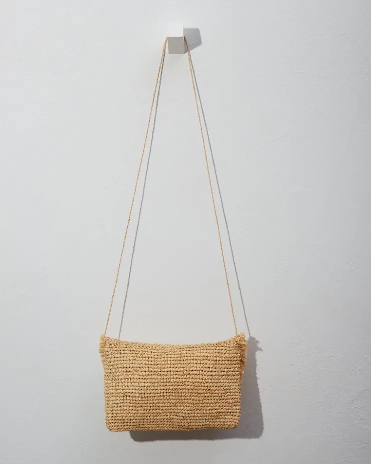 Tommy Bahama Sunburst Raffia Clutch-Women Handbags & Clutches