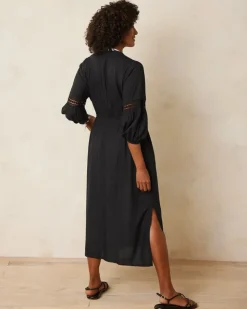 Tommy Bahama Sunlace Coverup Shirt Dress-Women Beach Coverups