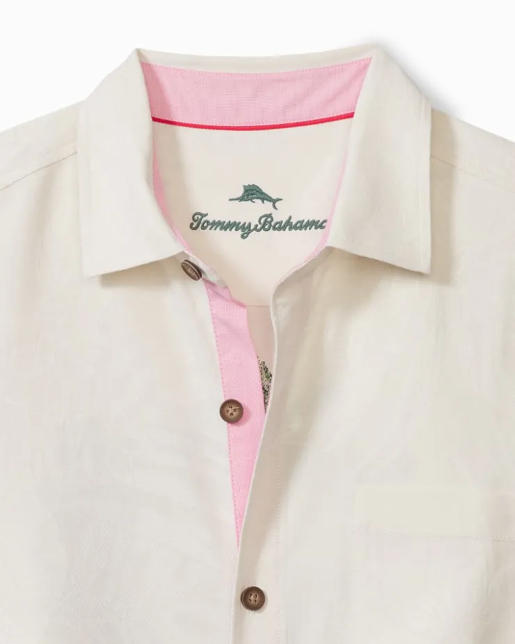 Tommy Bahama Surf the Yule Tide Silk Camp Shirt- Shirts
