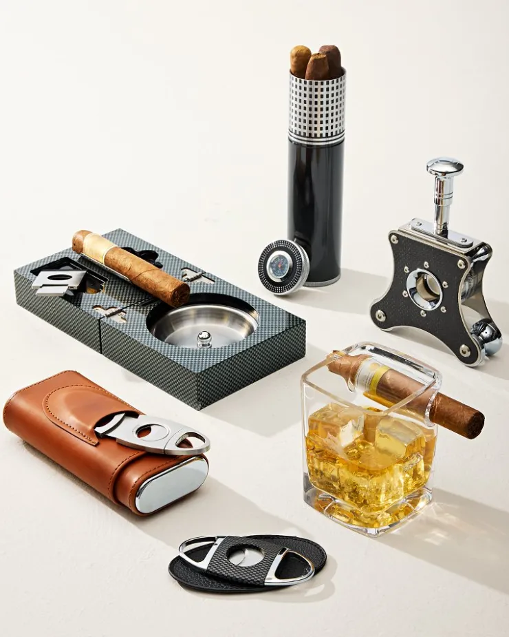 Tommy Bahama Table Cigar Cutter- Drinkware & Bar