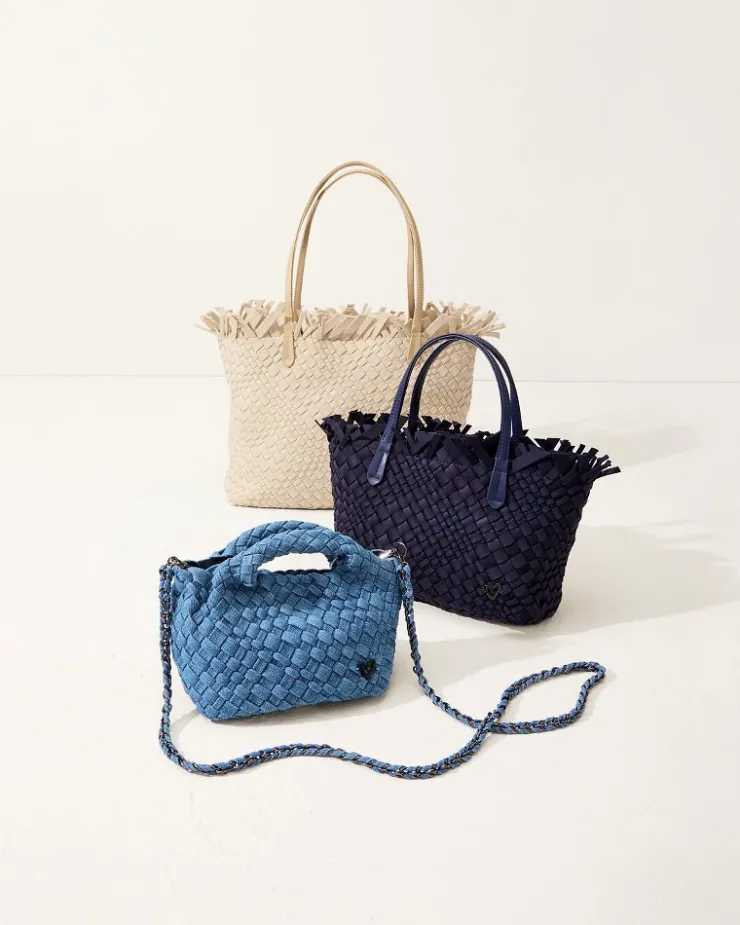 Tommy Bahama Taunton Fringe Top Small Tote & Wristlet-Women Handbags & Clutches