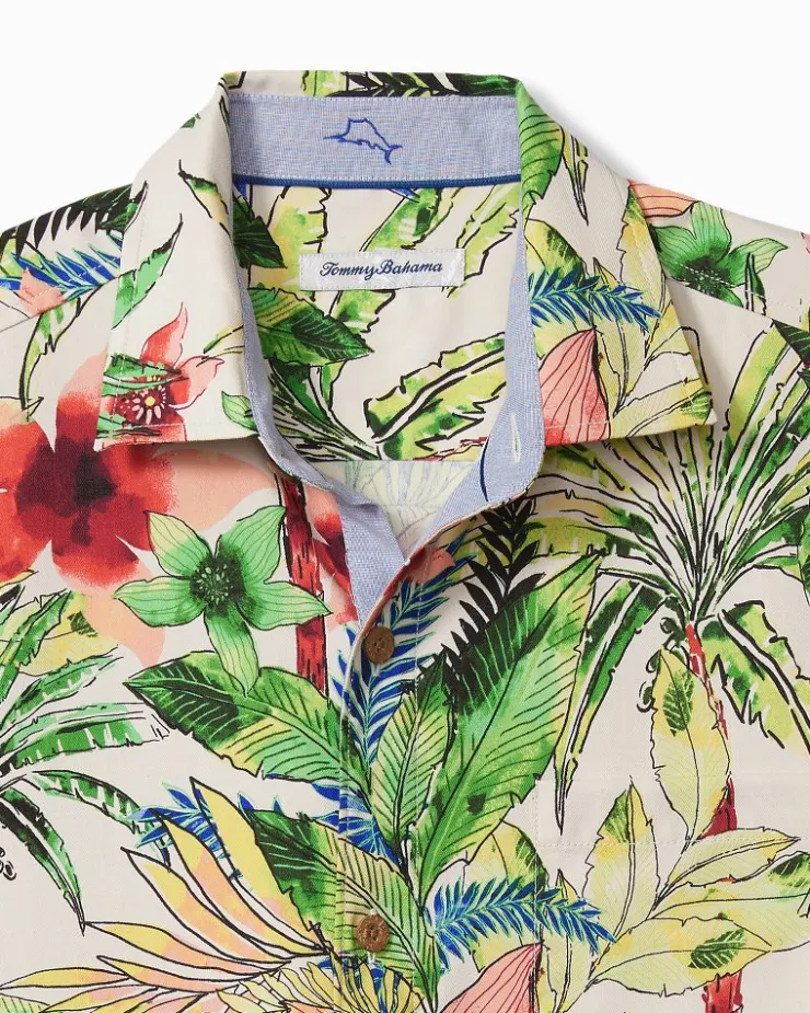 Tommy Bahama Tepito Garden IslandZone® Camp Shirt- Shirts