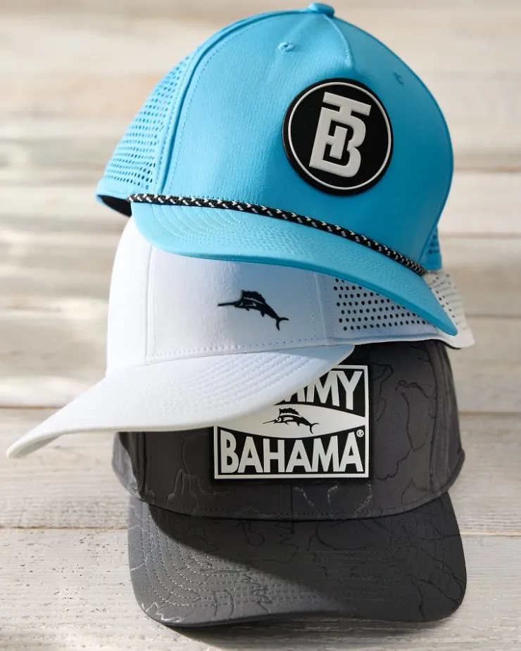 Tommy Bahama The Clubhouse Marlin Packable Cap- Hats & Caps