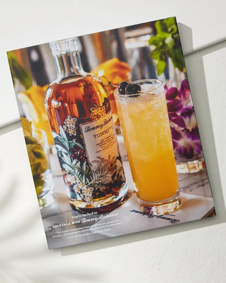 Tommy Bahama The Marlin Bar Cocktail Book- Books & Games|Drinkware & Bar