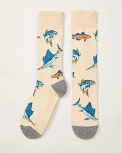 Tommy Bahama Tide & Seek Socks- Socks