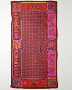 Tommy Bahama Tile Patch Wrap Scarf-Women Scarves & Wraps