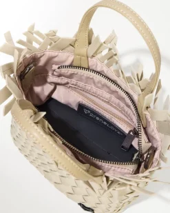Tommy Bahama Tiny Mini Fringe Woven Tote-Women Handbags & Clutches