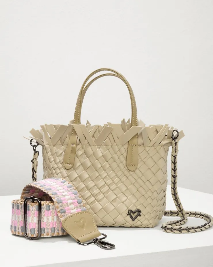 Tommy Bahama Tiny Mini Fringe Woven Tote-Women Handbags & Clutches