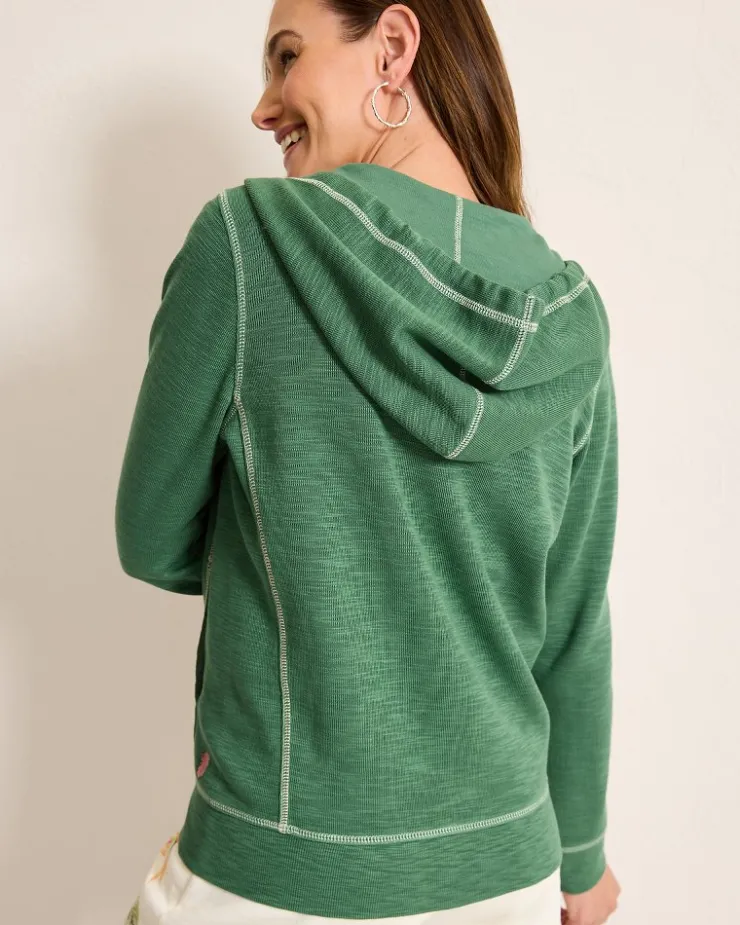 Tommy Bahama Tobago Bay Full-Zip Hoodie-Women Loungewear|Jackets
