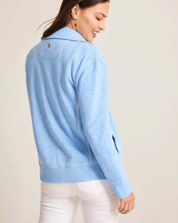 Tommy Bahama Tobago Bay Full-Zip Sweatshirt-Women Loungewear|Jackets