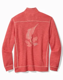Tommy Bahama Tobago Bay Marlin Splash Half-Zip Sweatshirt- Sweatshirts