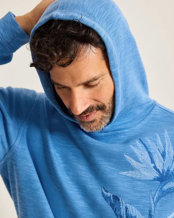Tommy Bahama Tobago Bay Paradise Blues Hoodie- Sweatshirts