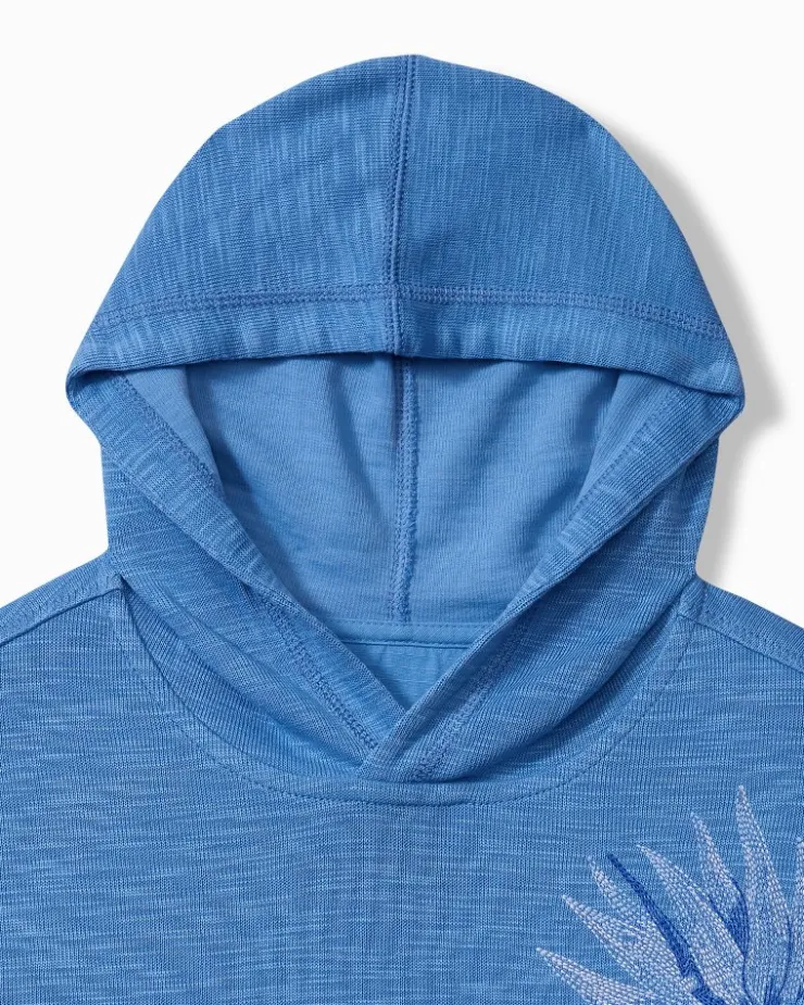 Tommy Bahama Tobago Bay Paradise Blues Hoodie- Sweatshirts
