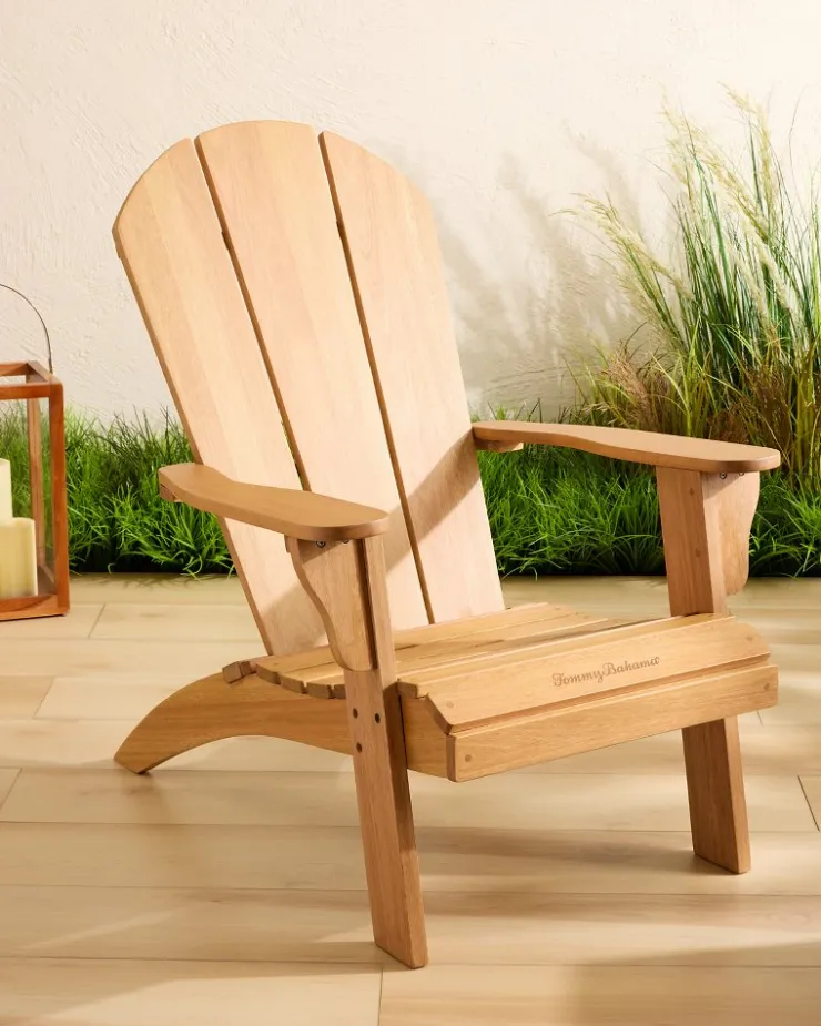 Tommy Bahama All-Season Wood Adirondack Chair- Outdoor Chairs|Beach Chairs