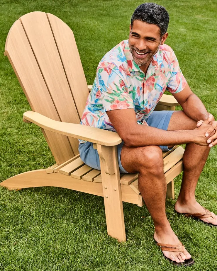 Tommy Bahama All-Season Wood Adirondack Chair- Outdoor Chairs|Beach Chairs