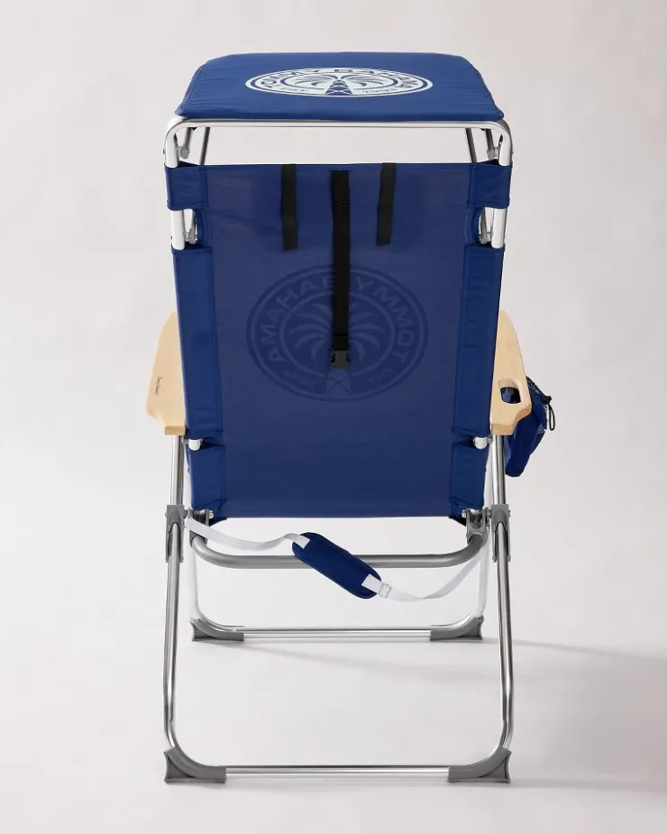 Tommy Bahama Highboy Chair With Shade- Outdoor Chairs|Beach Chairs