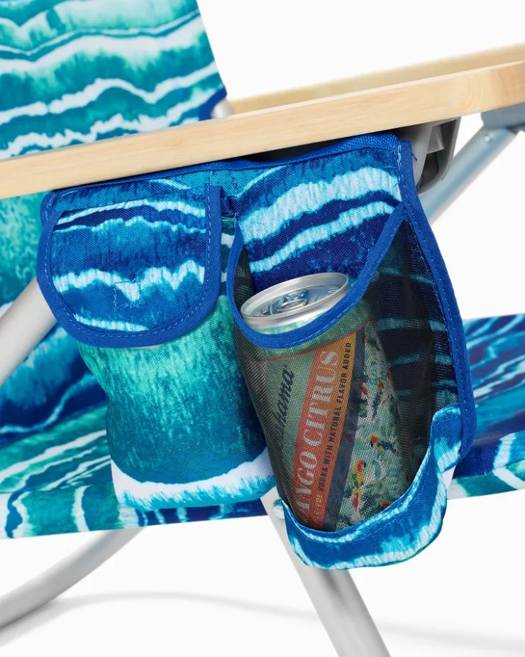 Tommy Bahama Malachite Print Deluxe Backpack Beach Chair- Outdoor Chairs|Beach Chairs