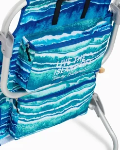 Tommy Bahama Malachite Print Deluxe Backpack Beach Chair- Outdoor Chairs|Beach Chairs