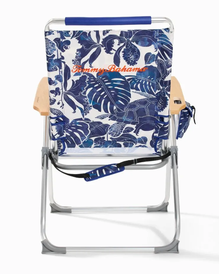 Tommy Bahama Orchid Turtle Highboy Chair- Outdoor Chairs|Beach Chairs
