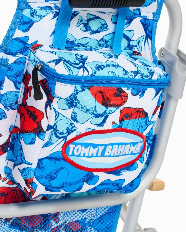 Tommy Bahama School of Fish Kids' Backpack Beach Chair- Outdoor Chairs|Beach Chairs