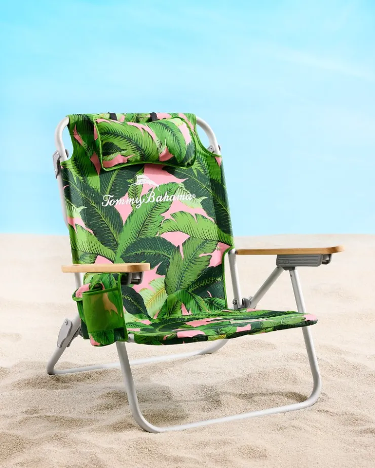 Tommy Bahama Swaying Fronds Deluxe Backpack Beach Chair- Outdoor Chairs|Beach Chairs