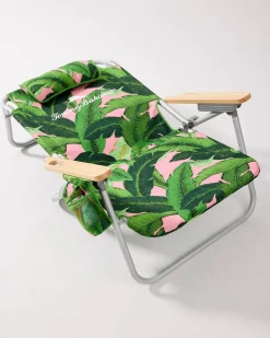 Tommy Bahama Swaying Fronds Deluxe Backpack Beach Chair- Outdoor Chairs|Beach Chairs
