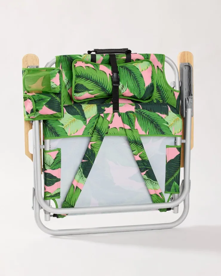 Tommy Bahama Swaying Fronds Deluxe Backpack Beach Chair- Outdoor Chairs|Beach Chairs
