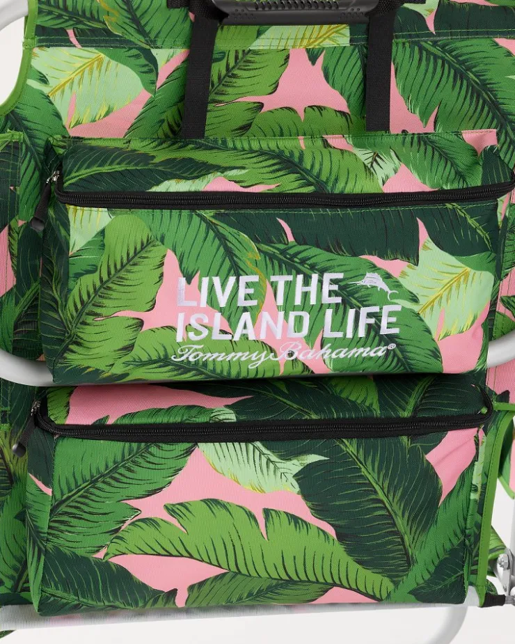 Tommy Bahama Swaying Fronds Deluxe Backpack Beach Chair- Outdoor Chairs|Beach Chairs