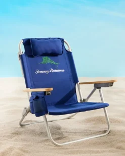 Tommy Bahama Wavy Marlin Deluxe Backpack Beach Chair- Outdoor Chairs|Beach Chairs