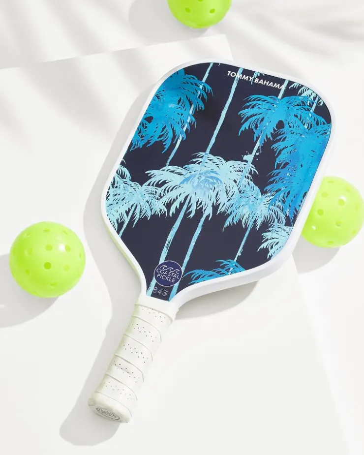 Tommy Bahama x Coastal Pickle Blue Palm Pickleball Paddle- Outdoor Accessories