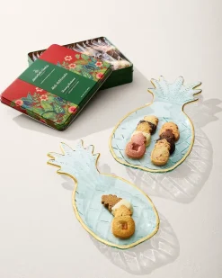 Tommy Bahama x Honolulu Cookie Company® Mele Kalikimaka Gift Tin- Drinkware & Bar