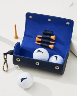 Tommy Bahama Travel Golf Ball & Tee Set- Books & Games