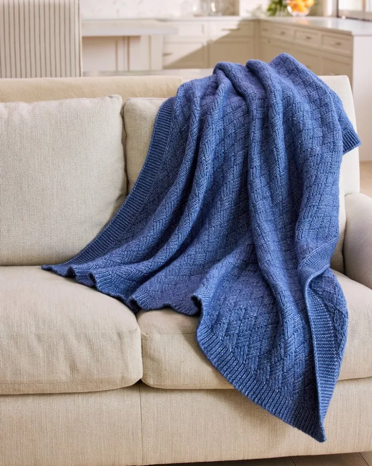 Tommy Bahama Treillage Knit Throw- Throws