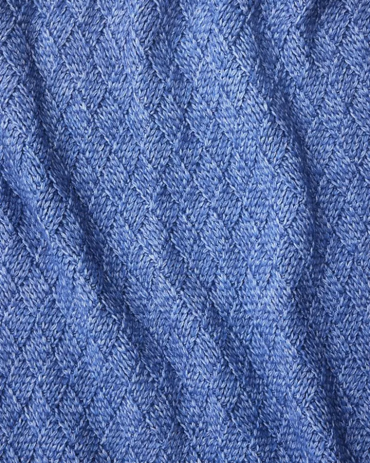 Tommy Bahama Treillage Knit Throw- Throws