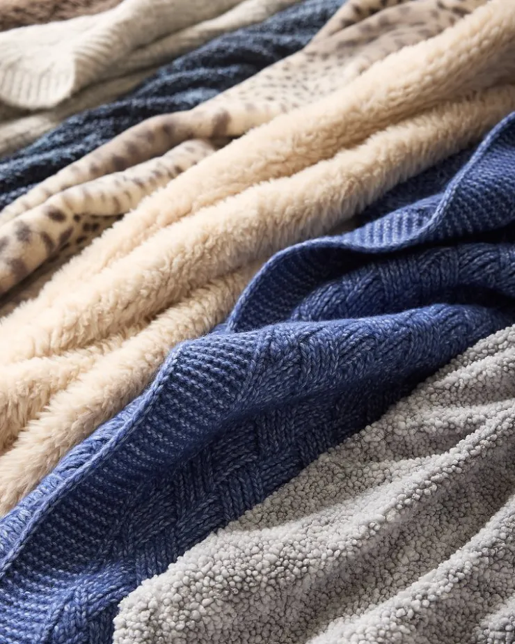 Tommy Bahama Treillage Knit Throw- Throws